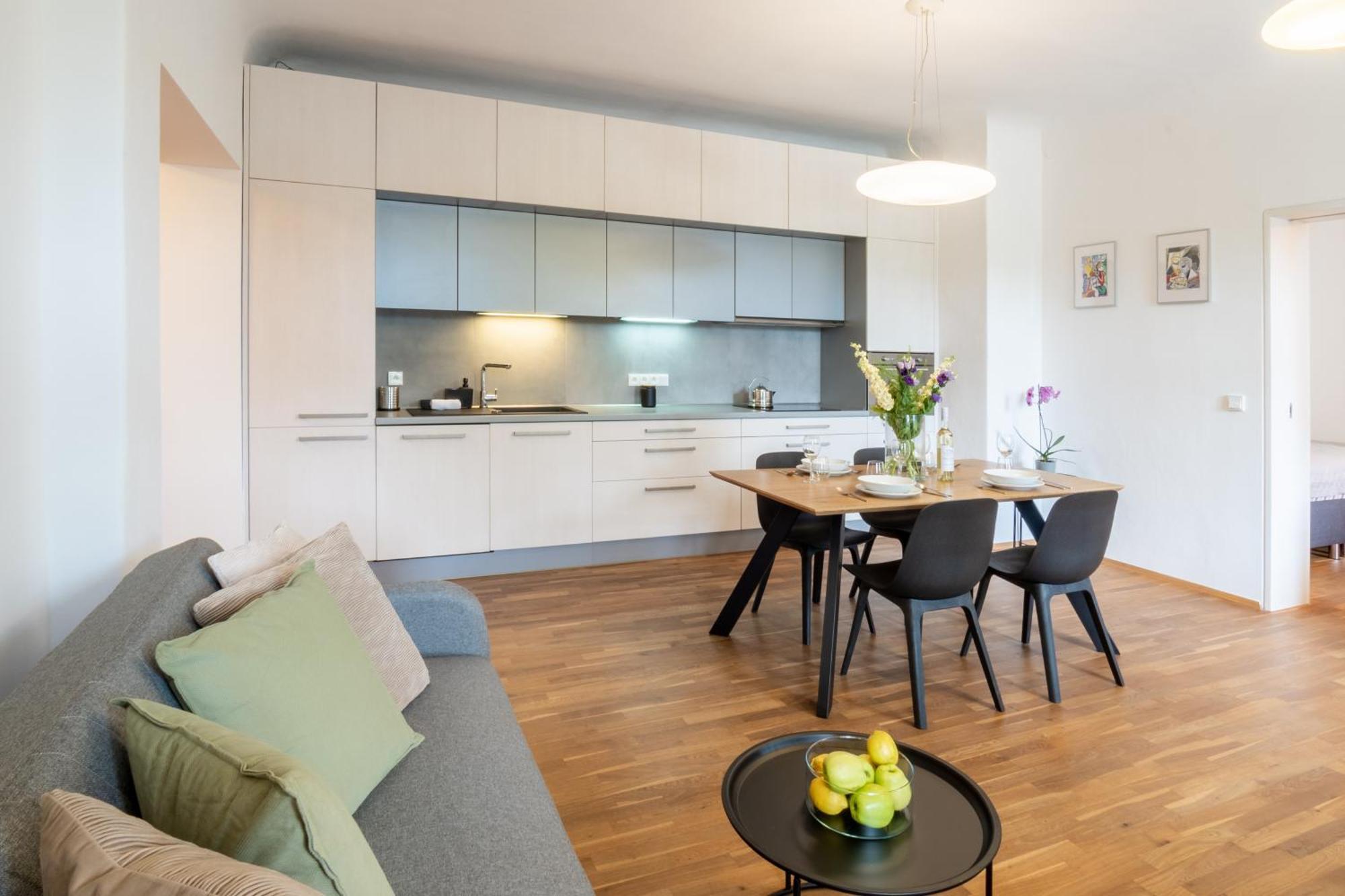 River View Apartment Praha Bagian luar foto